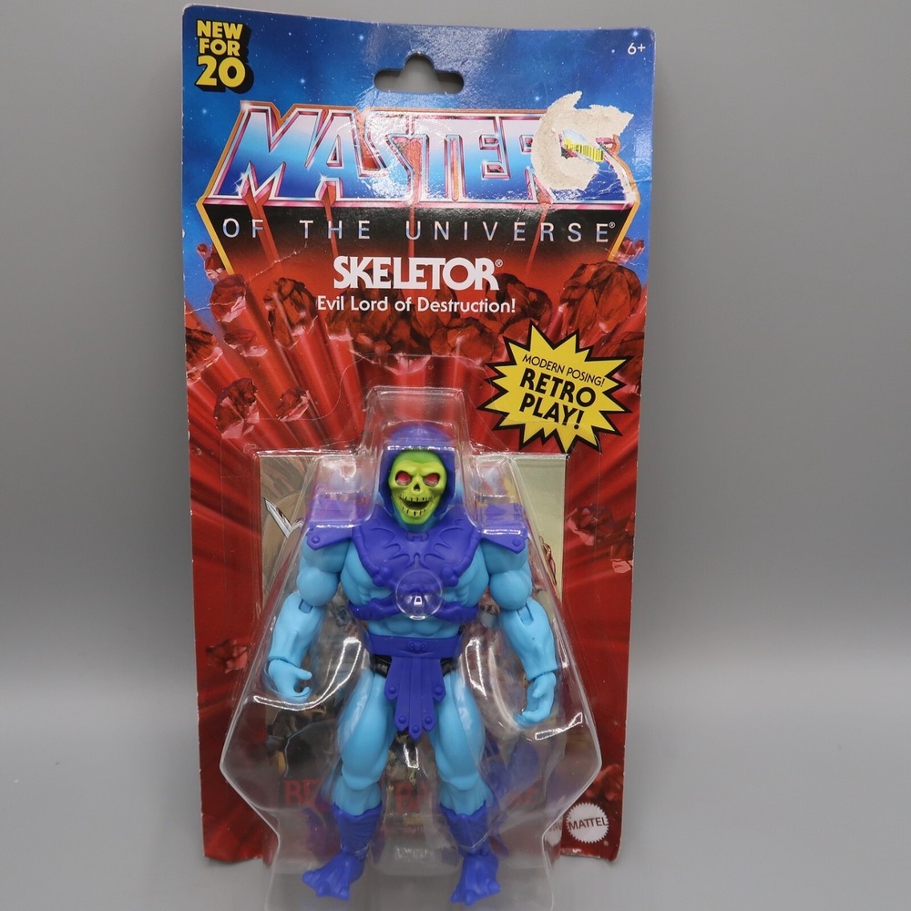 Masters‎ of the Universe Origins Skeletor 5.5" Action Figure MOTU 2020 Retro